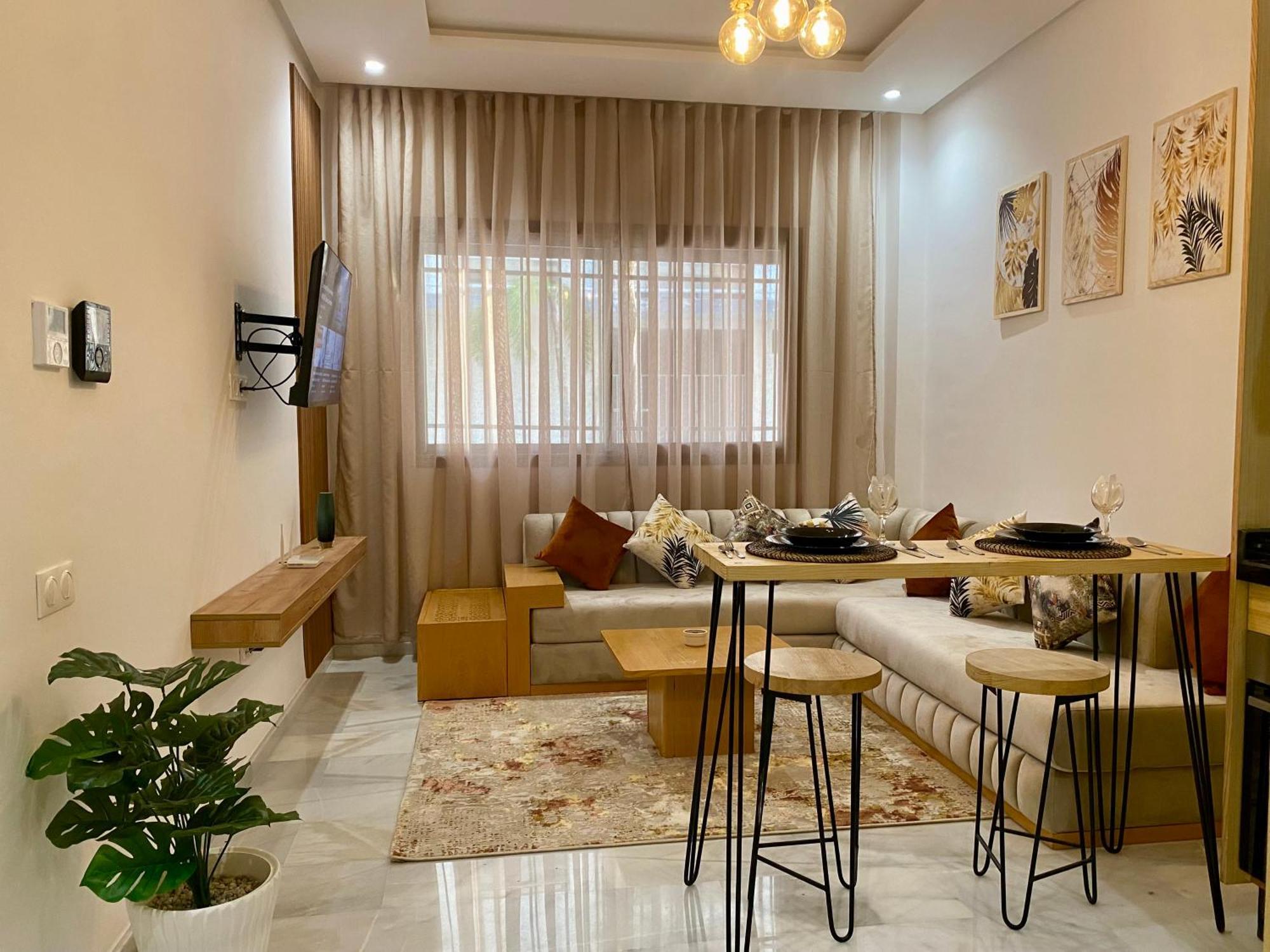 Elegance En 40 Metres Nouaceur Apartment Exterior foto